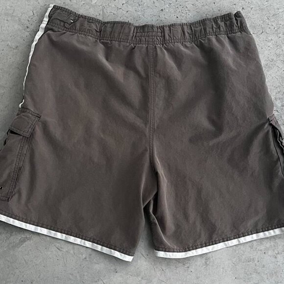 Vintage No Boundaries Men's Swim Trunks Vintage Y2K Nylon Shorts Large - Picture 6 of 7